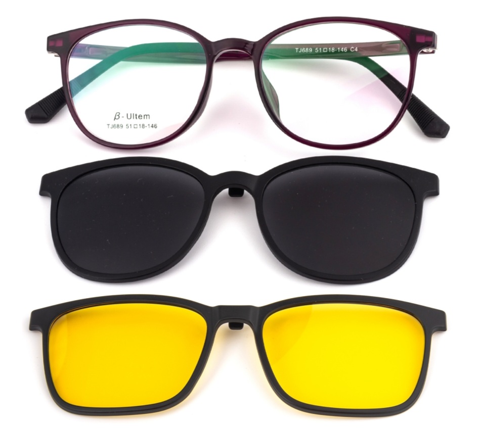 Aros 2 clips redondos tj689